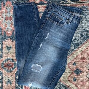 Gap Distressed Women's Denim Jean Leggings / Skinny Jeans 8/29R